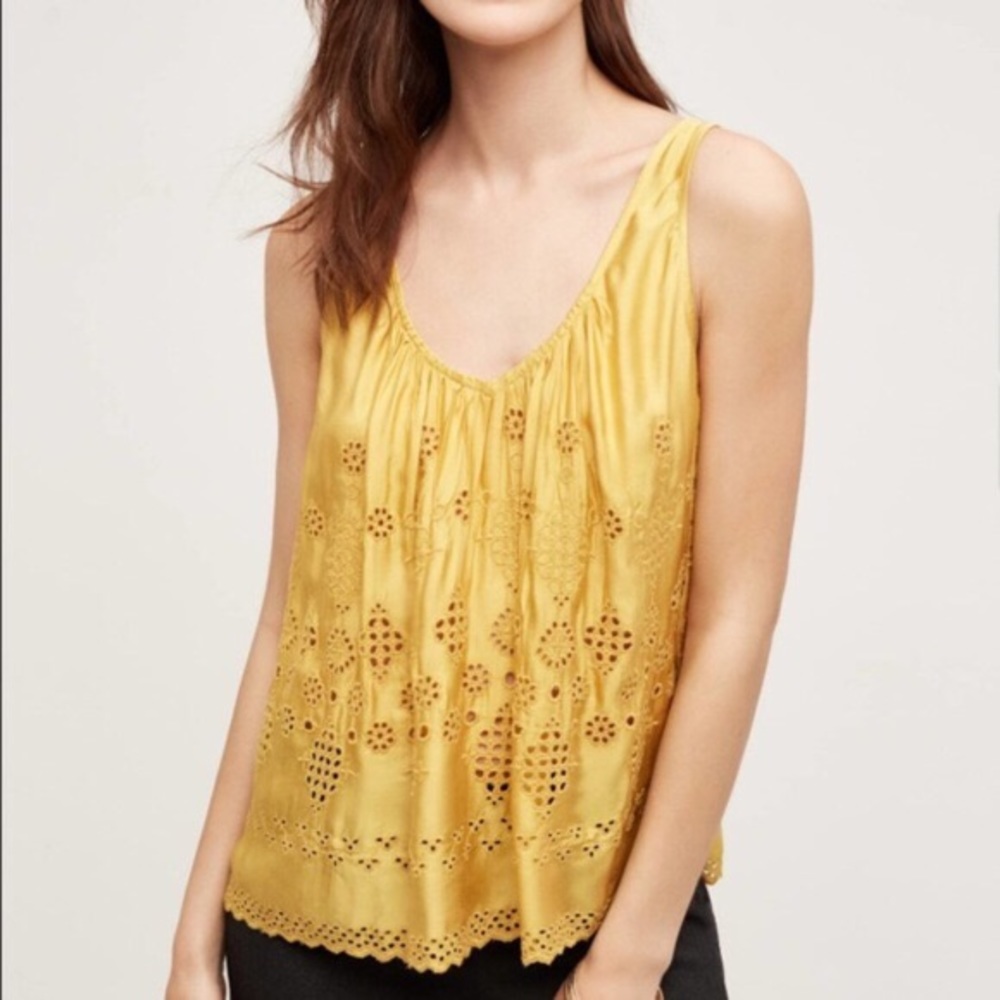 Anthropologie Vanessa Virginia Sadie Swing Tank